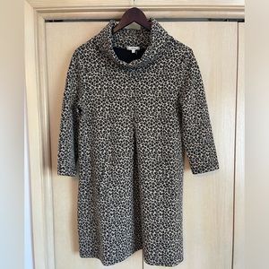 Tyler boe Kristen dress in animal print